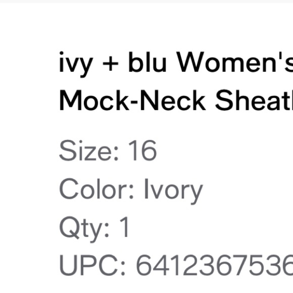 Ivy + Blu Elegant White Halter Dress - Picture 6 of 12